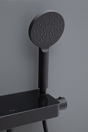 Allen Brau Смеситель для душа Fantasy 5.11002-31 черный матовый – фотография-2