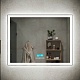 Sancos Зеркало City 2.0 90x70 с подсветкой и часами – фотография-9