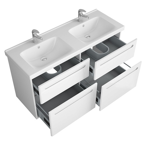 Owl 1975 Тумба с раковиной Otalia 125, 4 ящика – картинка-5