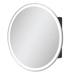 Equil Зеркальный шкаф Smile D70 графит софт – фотография-1