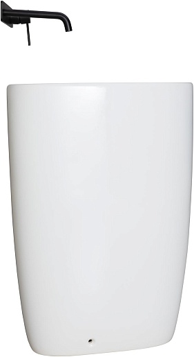 Allen Brau Раковина напольная Infinity 4.21016.20 белый глянец – картинка-7