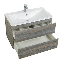 BelBagno Тумба с раковиной Albano 100 подвесная Pino Scania – фотография-4