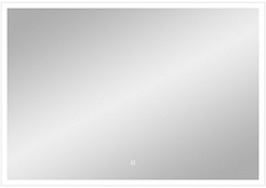 Continent Зеркало Frame White Led 900x700 – фотография-1