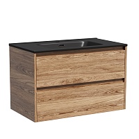 Sancos Тумба с раковиной Libra 80 дуб чарльстон раковина Element 81 CN7005MB