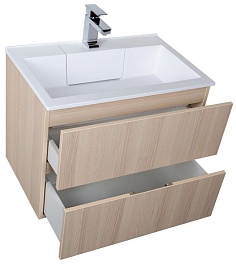 Aquanet Тумба с раковиной Алвита 70 ясень коимбро – фотография-2