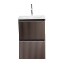 BelBagno Тумба под раковину Uno mini 40 подвесная Бежевый матовый – фотография-2