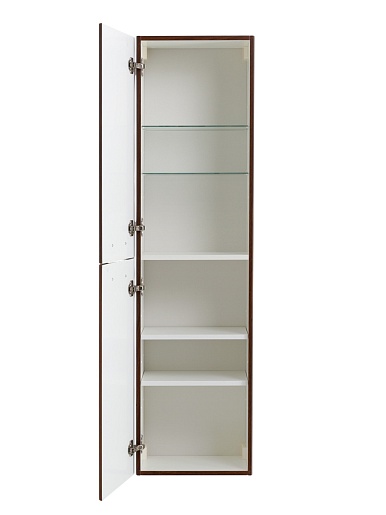 BelBagno Шкаф подвесной Due 40/150 noce ручки Сатиновый никель – фотография-4