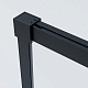 Vincea Душевой уголок Soft 2 140x80 VSR-3SO28014CLB профиль черный стекло прозрачное – фотография-20
