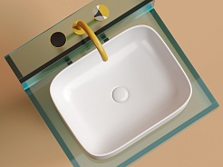 Ceramicanova Мебельная раковина Element 50 CN6052MW белый матовый – фотография-6