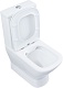 Aquanet Унитаз-компакт Fine Rimless FINE-C Soft Close безободковый с сиденьем микролифт и бачком белый – фотография-25