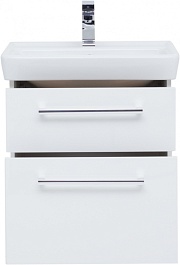 Dreja Тумба с раковиной Q MAX 60 белая – фотография-5