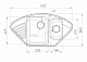 Granfest Мойка кухонная Quarz GF-Z14 Терракот – фотография-4