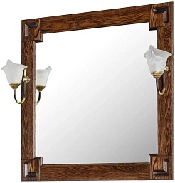 Водолей Зеркало Дубэлла 80 венге – фотография-1