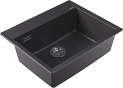 Florentina Мойка кухонная Тоскана 620 черная – фотография-2