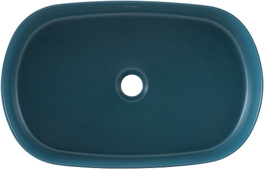Allen Brau Мебельная накладная раковина Fantasy 55 4.11022.PT петроль – фотография-2