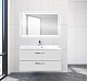 BelBagno Тумба с раковиной AURORA 1000 Bianco Opaco, ручки хром – фотография-7