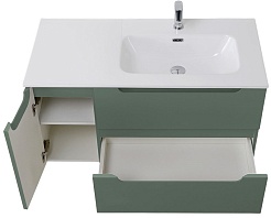 BelBagno Мебель для ванной Etna 100 R подвесная еловая матовая – фотография-9