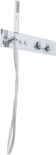 Allen Brau Смеситель для ванны Liberty 5.33010-00 (с внутренней частью, 2 хода) хром – картинка-3