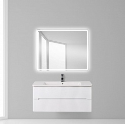 BelBagno Мебель для ванной LUXURY 1050 Bianco Laccato Lucido, BTN – фотография-4