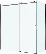 BelBagno Душевой уголок Soft Close-2 SOFT_CLOSE-2-AH-1-180/100-C-GM 180x100 профиль оружейная сталь стекло прозрачное