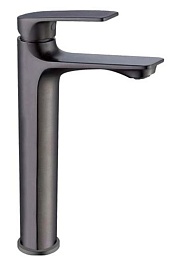 Frap Смеситель для раковины H52 F1052-69 оружейная сталь – фотография-1