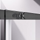 Vincea Душевой уголок Slim-N 130x90 VSR-4SN9013CLGM профиль вороненая сталь стекло прозрачное – картинка-9