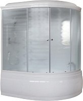 Royal Bath Душевая кабина ALP RB 150ALP-C-L 150x100 L с г/м стекло матовое профиль белый