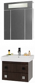 Водолей Мебель для ванной Квадро 60 венге – фотография-1