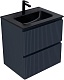 Aquanet Тумба под раковину Джейн (Flat) 60 подвесная маренго матовая – картинка-26