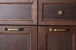 ASB-Woodline Тумба под раковину Гранда 105 антикварный орех – фотография-4