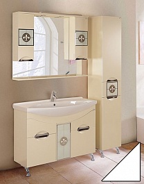 Onika Мебель для ванной Флорена 105 белая – фотография-2