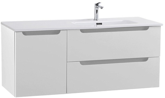 BelBagno Тумба под раковину Etna 120 R подвесная белая матовая – картинка-3