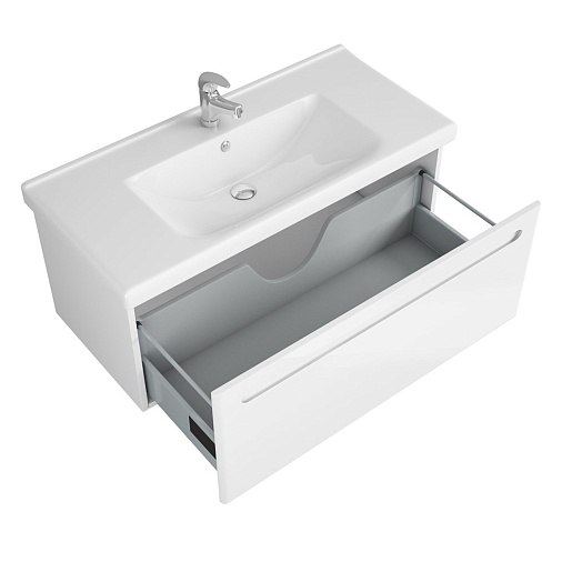 Owl 1975 Мебель для ванной Otalia 100, 1 ящик – картинка-5