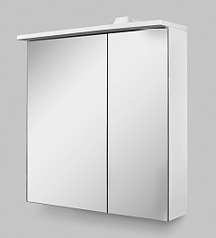 Am.Pm Зеркало-шкаф Spirit 2.0 60 R, белый глянец – фотография-4