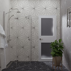 Triton Душевой уголок Сигма-хром 90/90 Щ0000054218 – фотография-5