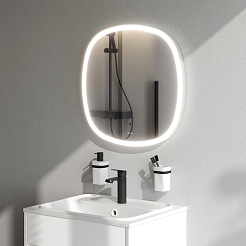 Am.Pm Зеркало Func 60 с подсветкой – фотография-5