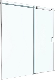 BelBagno Душевая дверь в нишу Soft Close-2 SOFT_CLOSE-2-BF-1-180-C-Cr 180x200 профиль хром стекло прозрачное – фотография-1