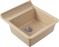 Florentina Мойка кухонная Сицилия 520 бежевая – фотография-2