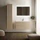 Sancos Тумба с раковиной Snob R 100 beige soft раковина Grace 101 CN7013 – картинка-13