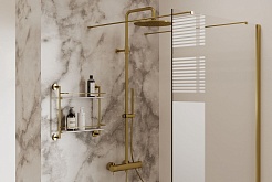 Allen Brau Душевая стойка Fantasy 5.11001-GB золото – фотография-2