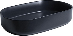 Allen Brau Мебельная накладная раковина Fantasy 55 4.11022.31 чёрный матовый – фотография-1