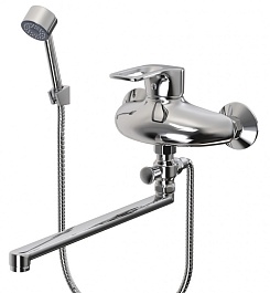 Mixline Смеситель для ванны и раковины 40k ML06-02 хром – фотография-1