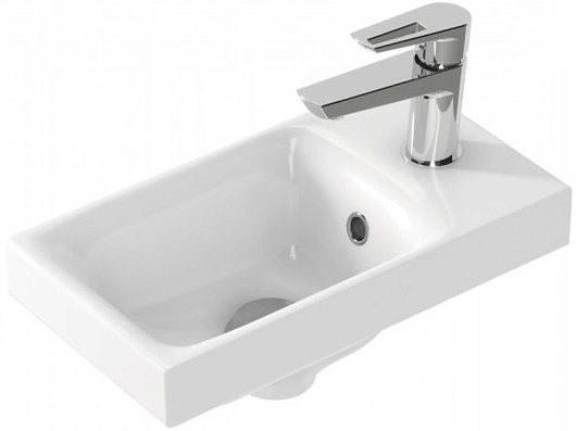 Aquanet Мебельная раковина Cersanit Moduo 40 S-UM-MOD40/1 белая – фото-1