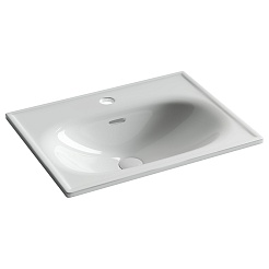 Sancos Мебель для ванной Code 60 серо-бежевая – фотография-9