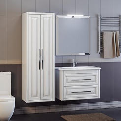  Тумба с раковиной Касабланка 60 белый – фотография-6