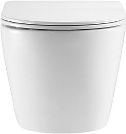 Azario Унитаз подвесной Grado AZ-0046-UQ3 безободковый белый – фотография-3