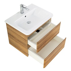 BelBagno Тумба под раковину Albano-Cer 50 подвесная Rovere Rustico – фотография-5