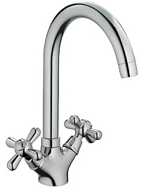 Frap Смеситель для кухни H25 F4025 хром – фотография-1