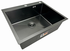 Hoffger Мойка для кухни 6045 Black – фотография-2