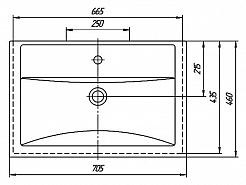  Мебель для ванной Арабеско 70 – фотография-9